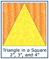 Треугольник в квадратный блок одеяло